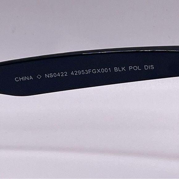 Black Polarized Sunglasses Wayfarer Silhouette Mens Womens - Picture 9 of 9